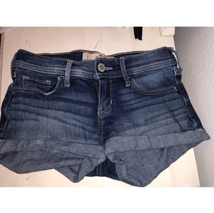 Hollister Medium Wash Jean Shorts